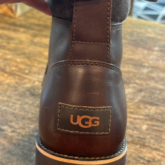 UGG Men’s Seton TL Boot 7-7.5 Brown Lace-up Waterproof Warm! - Picture 9 of 9
